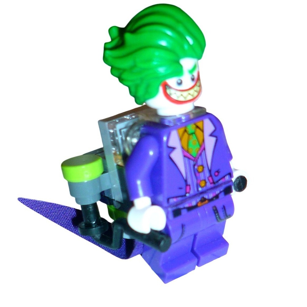 LEGO Batman Movie The Joker Minifigure Custom Toxic Gas Backpack sh0353